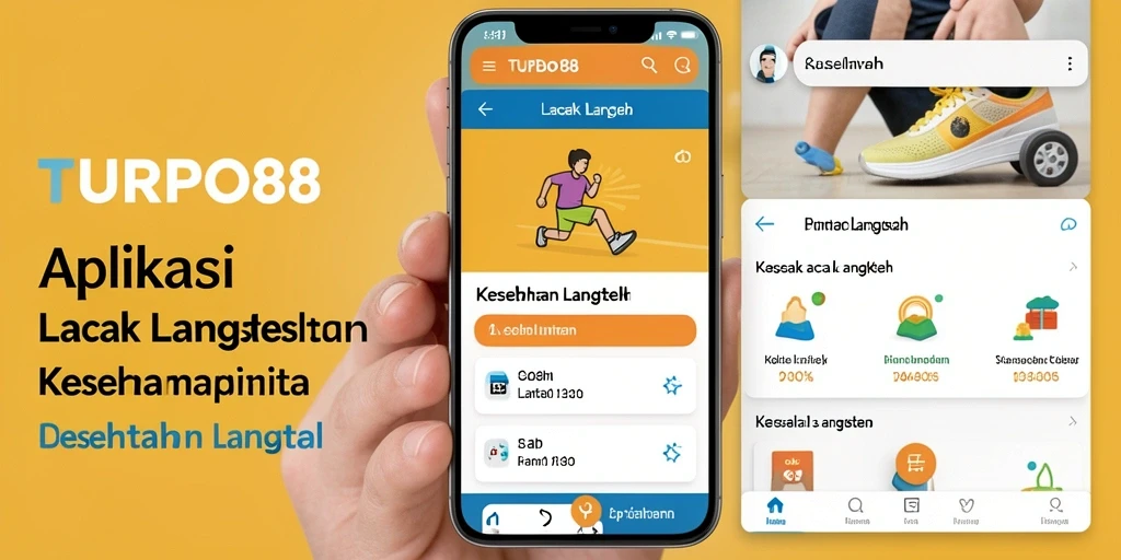 Tampilan antarmuka TURBO88 yang menampilkan fitur Lacak Langkah dengan jelas.